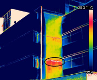 赤外線外壁調査